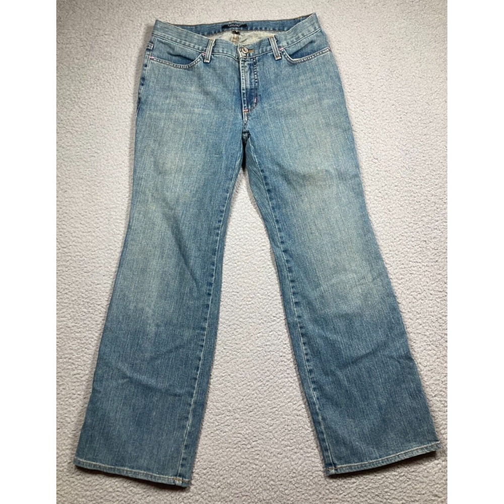 Karen Kane Lifestyle Jeans Women's 6 Blue Stretch Light Wash Denim USA Made